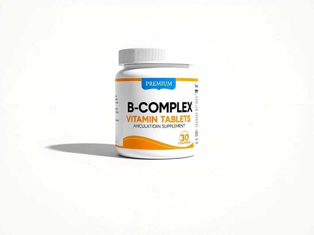 Vitamin B Complex supplement bottle